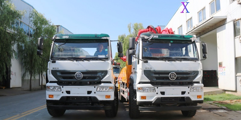 小型混凝土泵車減震正確注意事項(xiàng)知多少——科尼樂(lè)