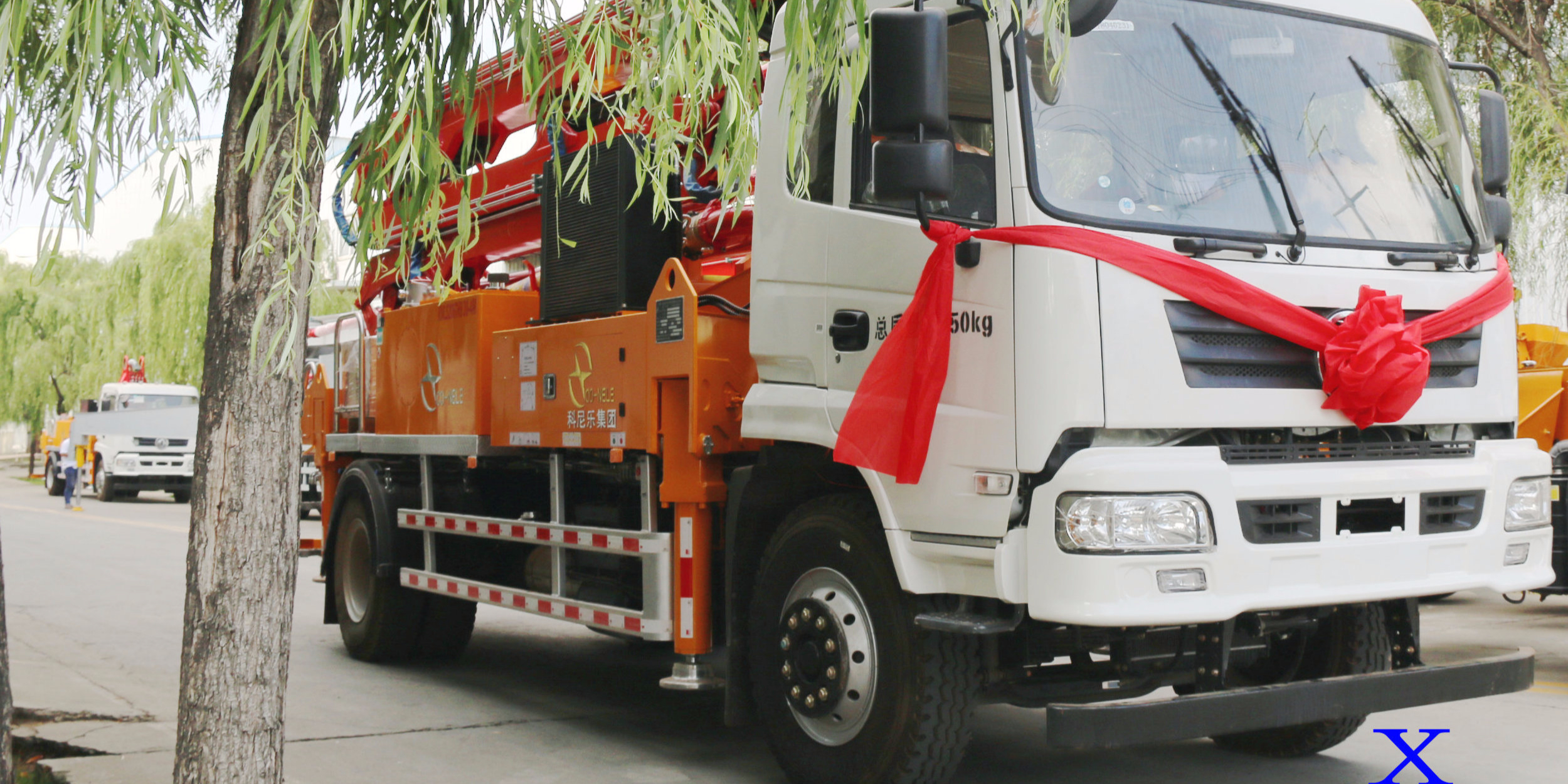 小型泵車車胎發(fā)生故障不要急，科尼樂教你輕松解決
