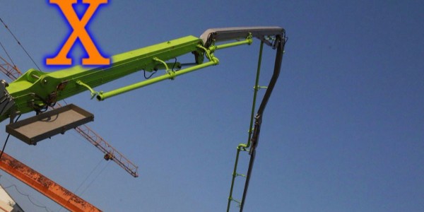 混凝土泵與混凝土布料機兩大戰(zhàn)神完美結(jié)合，讓您的工程完美收工