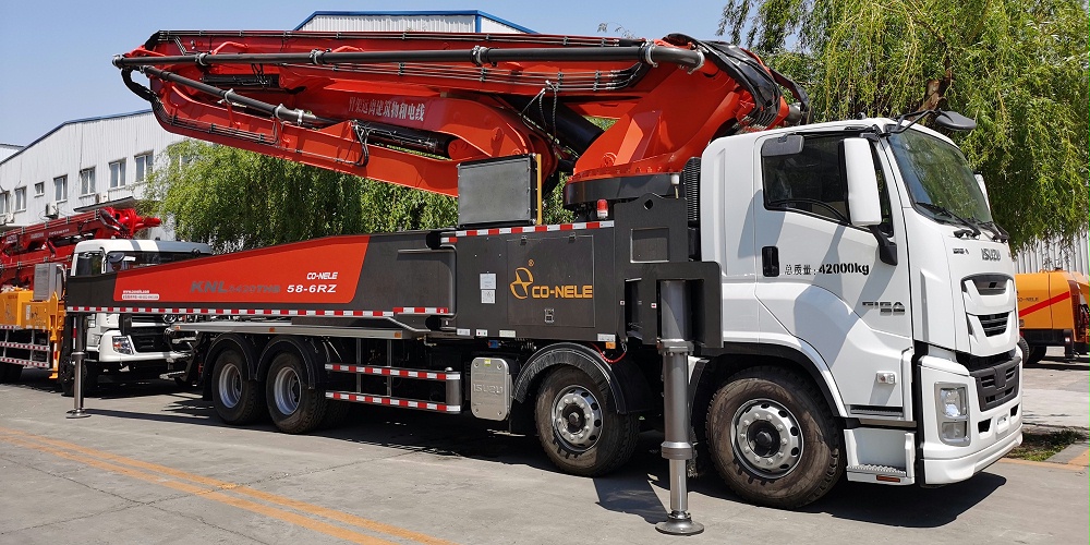 科尼樂(lè) 重慶五十鈴58米泵車(chē)