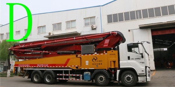 混凝土泵車發(fā)動機(jī)工作裝置